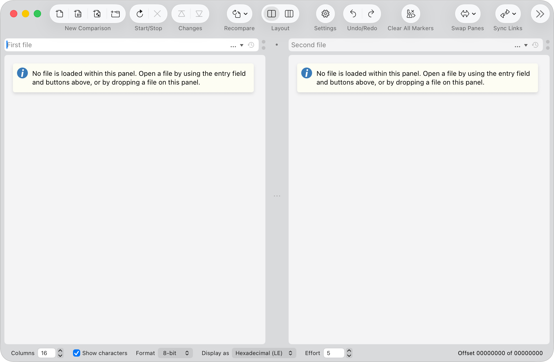 A new binary comparison window